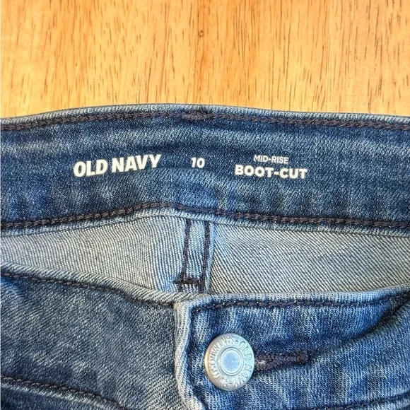 Old Navy Blue Flare Women's Jeans - Picture 2 of 3